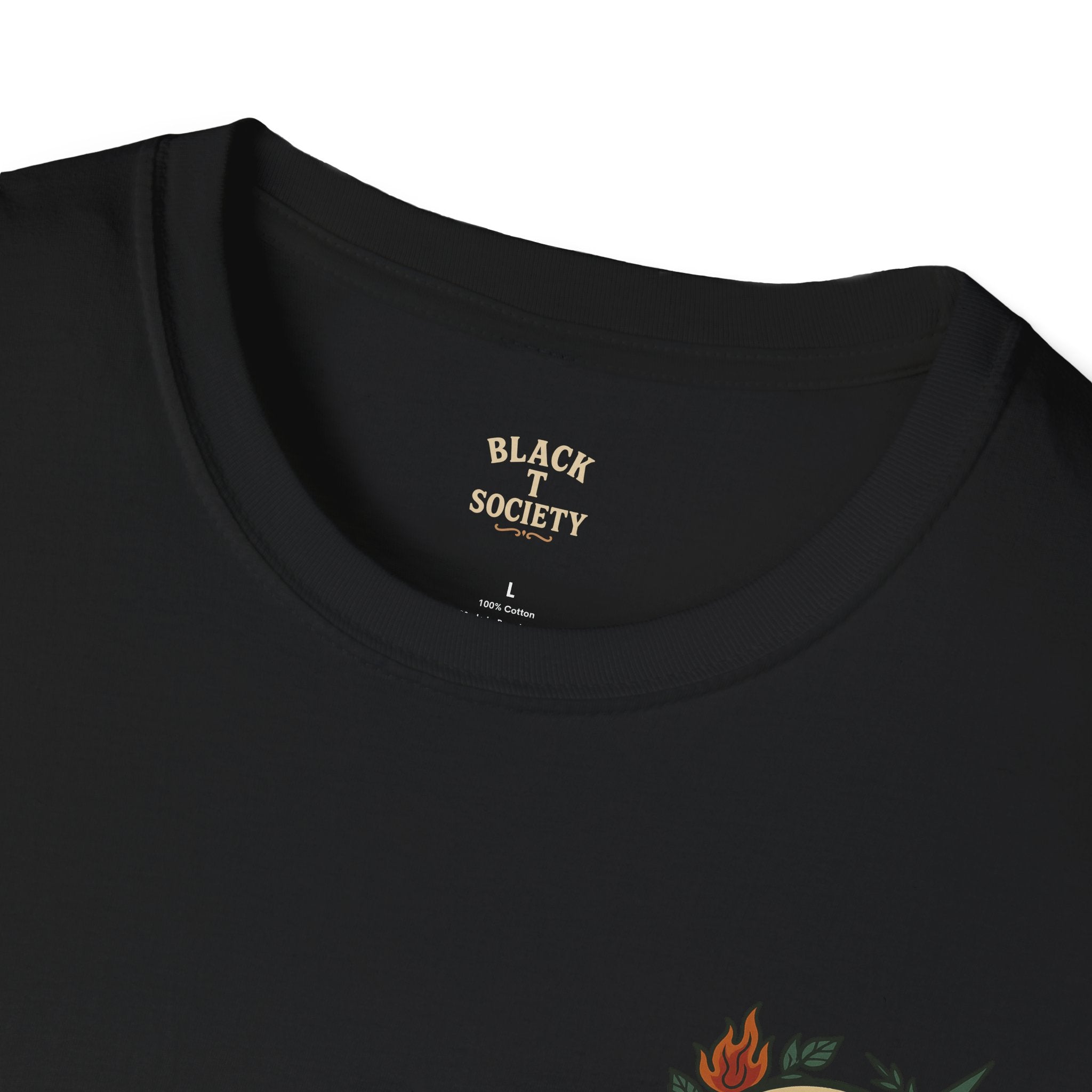Don’t Pet the Wolf - Attitude Series by Black T Society Sharp teeth, sharp style - a warning you wear loud