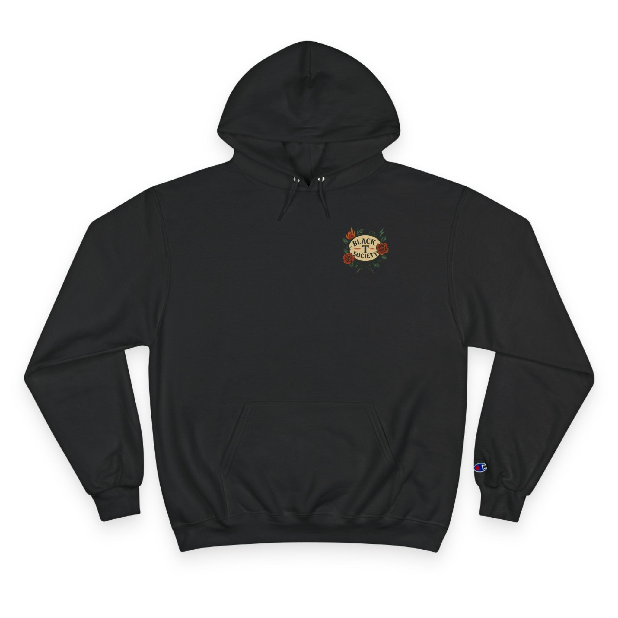Don’t Pet The Wolf - Attitude Series by Black T Society Champion Hoodie