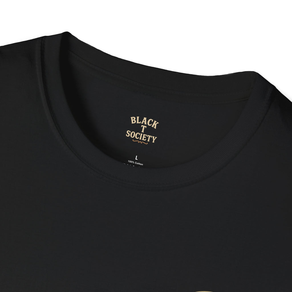 Whiskered and Wicked - Bottom Feeders Series by Black T Society Fishing Tee, Catfish, Wicked Fish Graphic Tee | Unisex Softstyle T-Shirt for Fishing Lovers, Casual Wear, Gift for Fishermen, Tattoo-Inspired Design, [...]