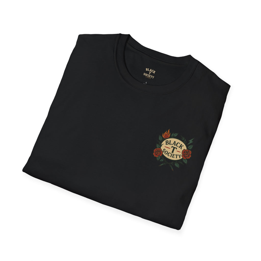 Don’t Pet the Wolf - Attitude Series by Black T Society Sharp teeth, sharp style - a warning you wear loud
