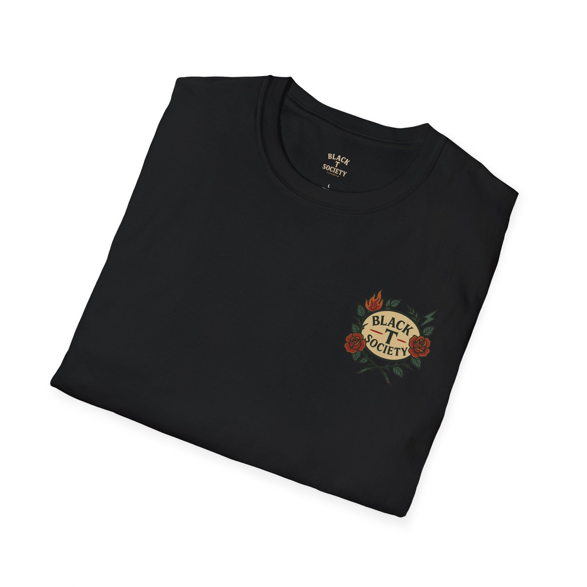 Don’t Pet the Wolf - Attitude Series by Black T Society Sharp teeth, sharp style - a warning you wear loud